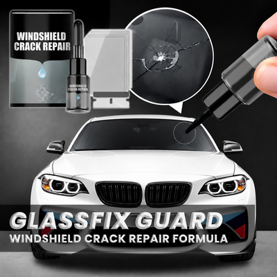 SHORTER GlassFix — Windshield Chip & Crack Repair Kit